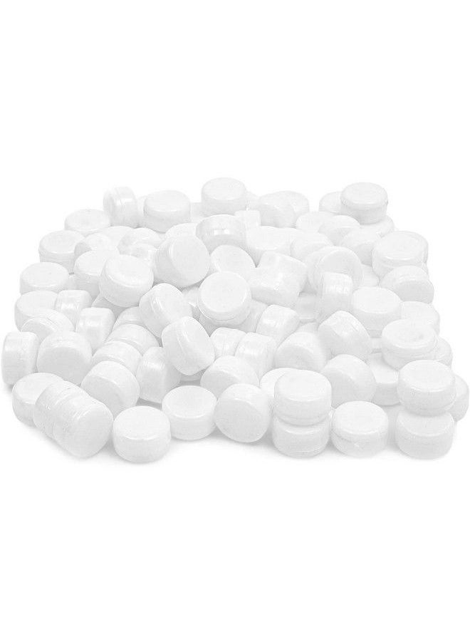 Juvale - White Round Inserts For Noise Makers For Graduation Sporting Events (0.83 In 100 Pack) - Image 1