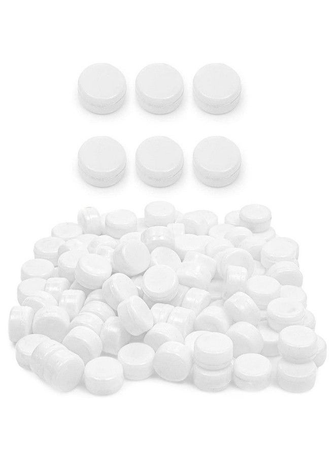 Juvale - White Round Inserts For Noise Makers For Graduation Sporting Events (0.83 In 100 Pack) - Image 1