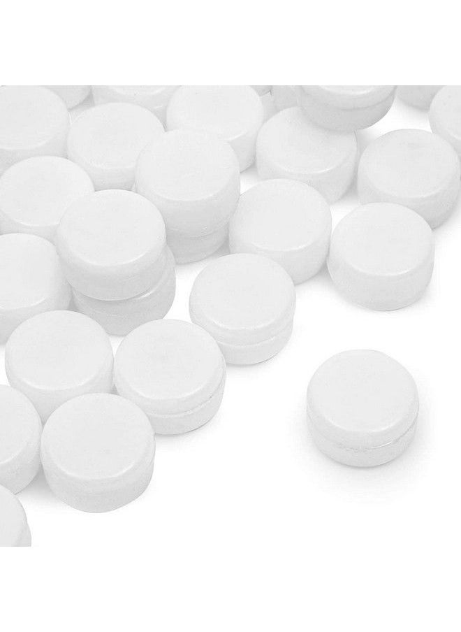 Juvale - White Round Inserts For Noise Makers For Graduation Sporting Events (0.83 In 100 Pack) - Image 1