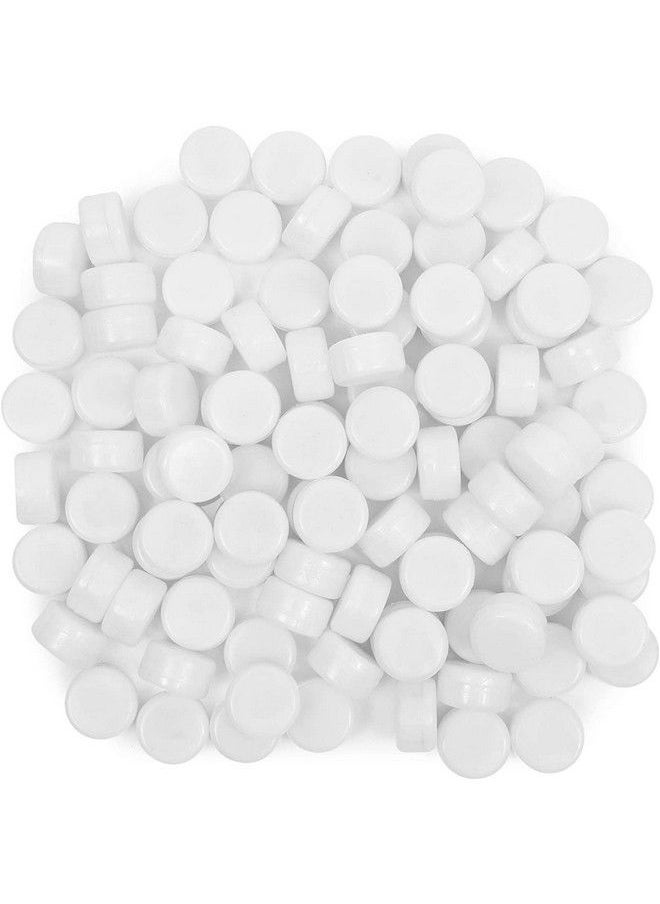 Juvale - White Round Inserts For Noise Makers For Graduation Sporting Events (0.83 In 100 Pack) - Image 1