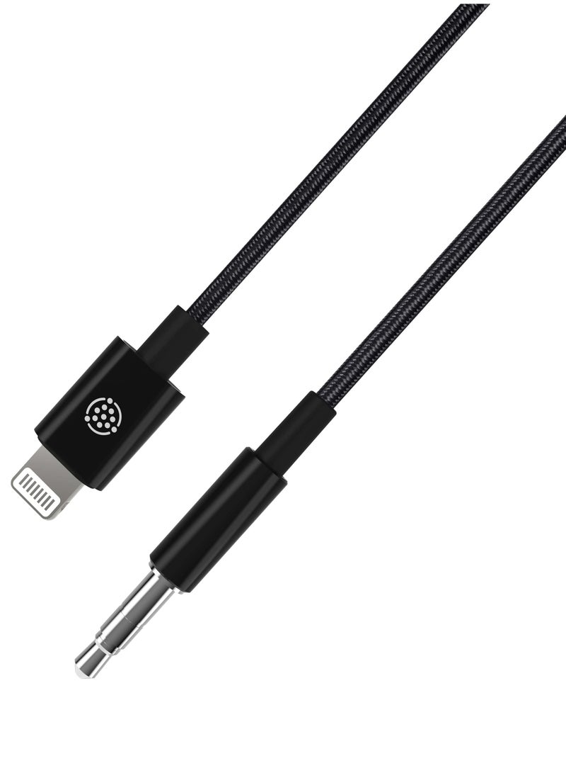 DOTS BLUE LIGHTNING TO 3.5MM AUDIO CABLE