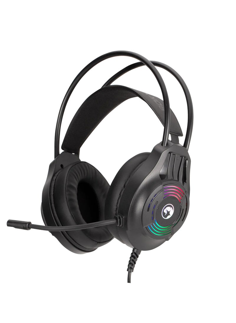 Marvo MARVO H8326 Akari 30 Static RGB Wired Gaming Headset  - Image 1