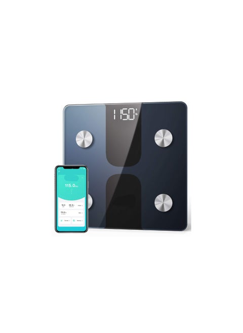 Smart Bluetooth Digital Body Weight Scale with LED Display – Up to 200 kg Capacity