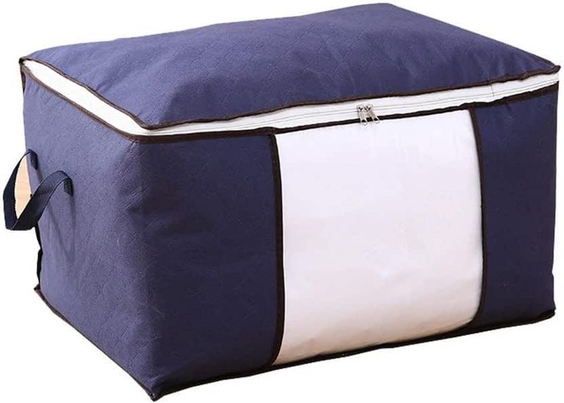 joyvio Storage Bags with Zips, Duvet Storage Bag - Large Storage Bags for Clothes - Bedding - Quilt - Blankets - Moving - Made of Better - Comfortable and No-Smell Fabric, Laundry Bags 2 Colours