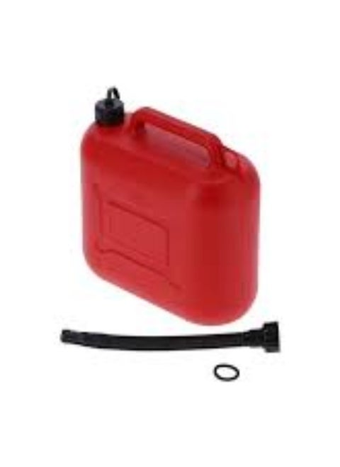 KNP Jerry Can Plastic Portable Gas Canister with a 10-liter capacity is an essential tool for safely storing and transporting gasoline, diesel, water, and other liquids.