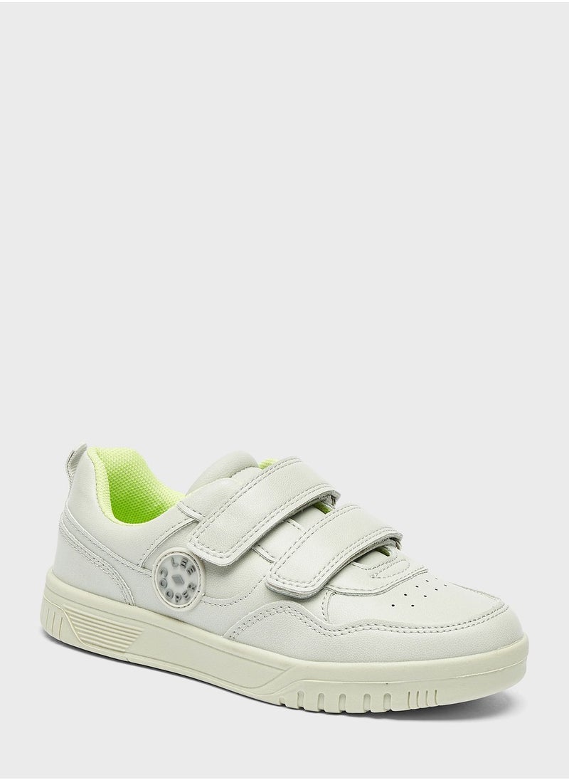Lee Cooper - Kids Low Top Velcro Sneakers - Image 1