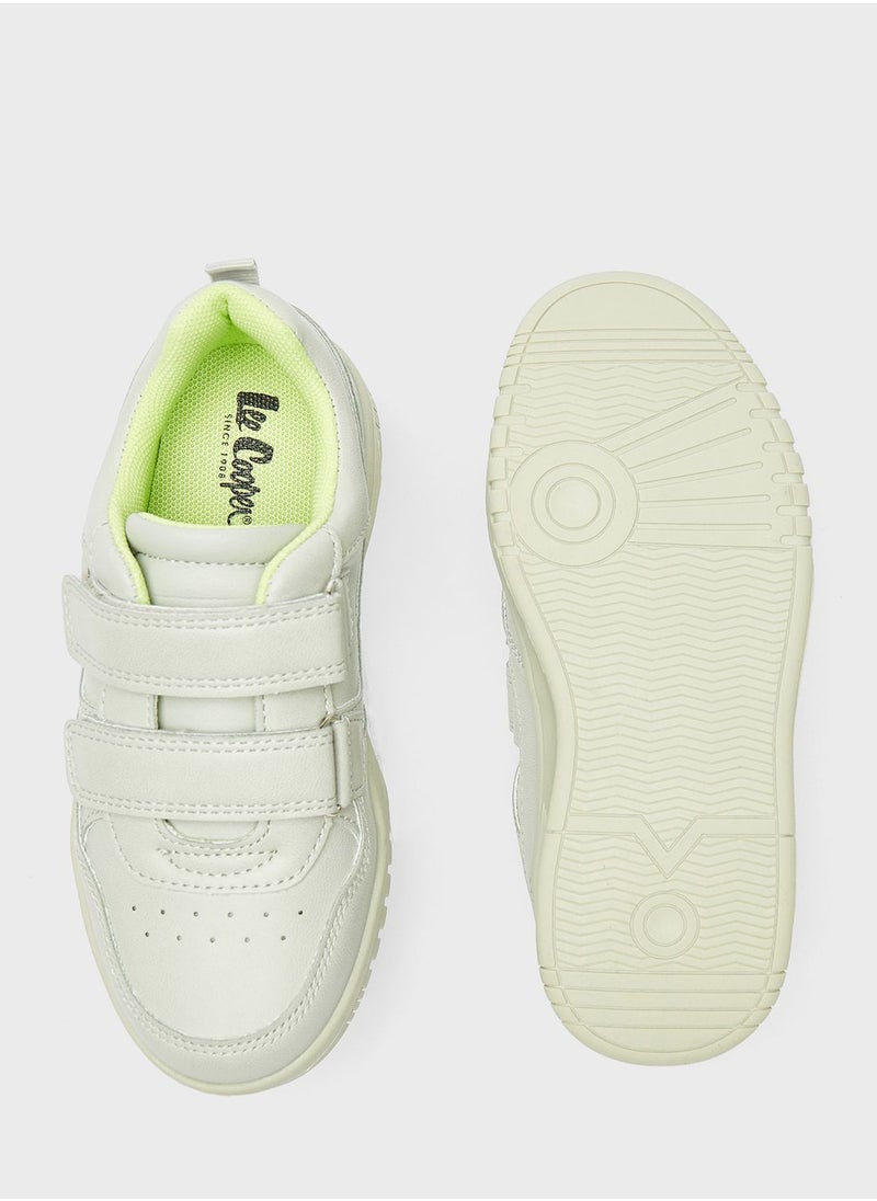 Lee Cooper - Kids Low Top Velcro Sneakers - Image 1