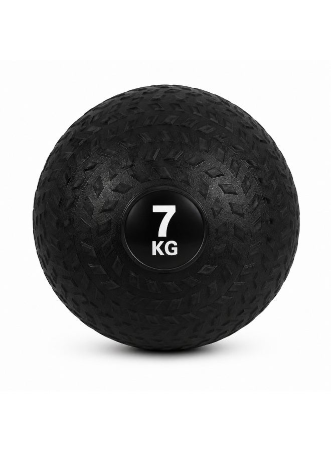 Volcan Fitness Slam Ball 7KG – Heavy Duty Non-Bounce Rubber Medicine Ball for Strength & Cross Training - Image 1
