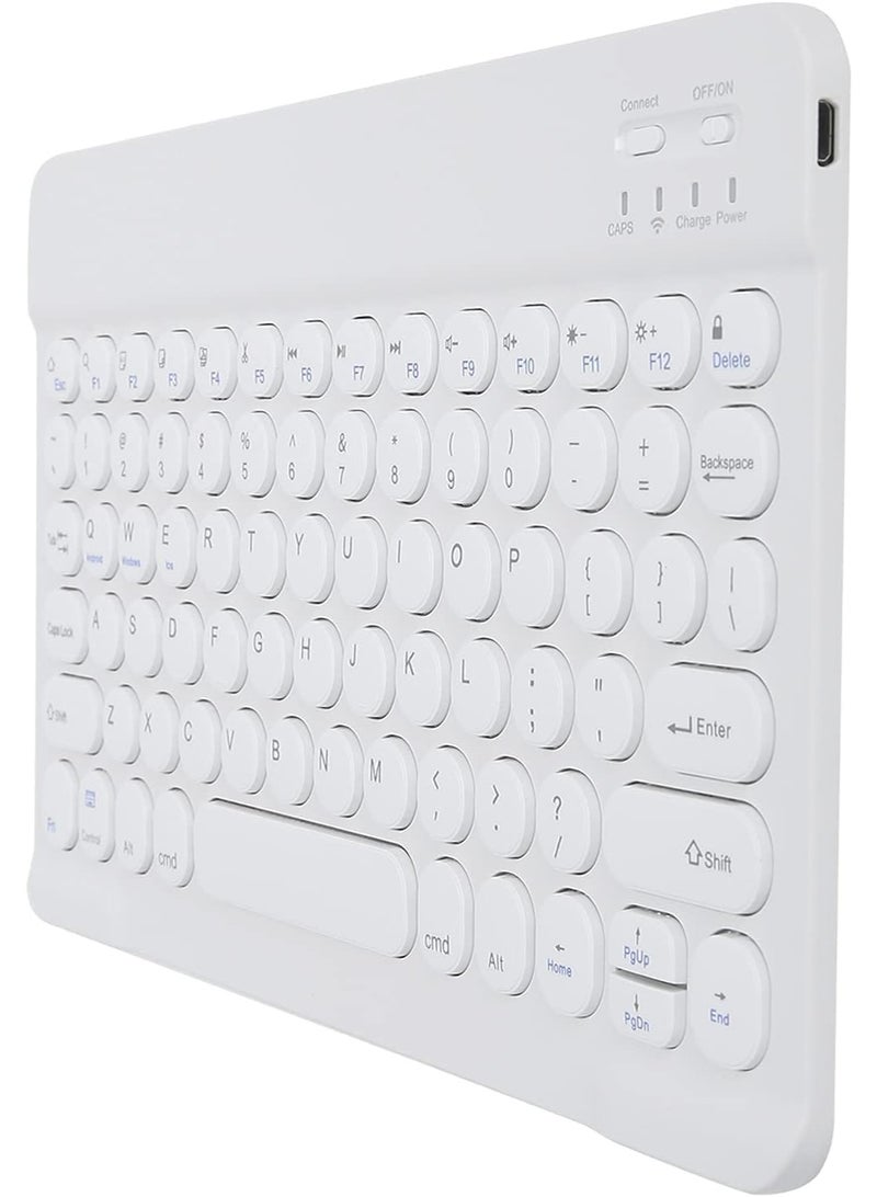 لوحة مفاتيح لاسلكية أصلية نحيفة جداً – قابلة للشحن، تدعم العربية والإنجليزية، متوافقة مع iOS وAndroid وWindows - Image 2