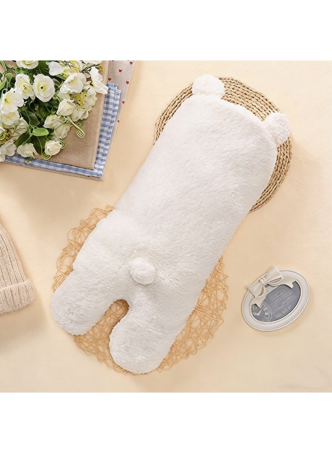 Baby Swaddle Blanket Boys Girls Cute Bear Plush Essential Receiving Blanket Ultra-Soft Newborn Registry Sleeping Wraps for Infant 0-6 Months - Image 3