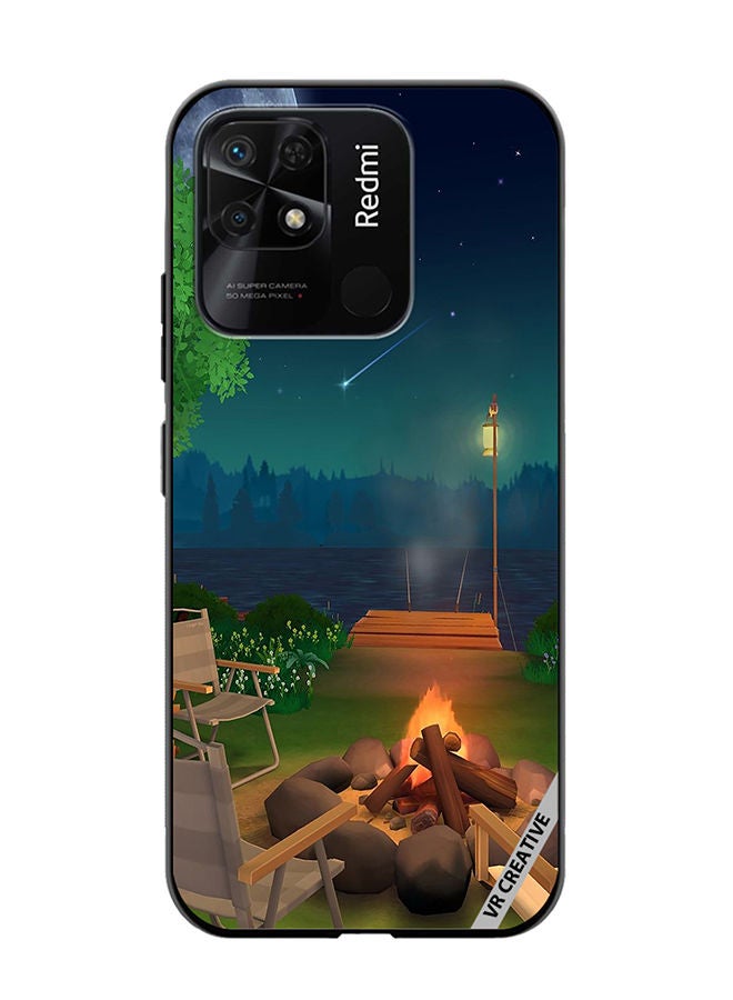 VR CREATIVE Protective Case Cover For Xiaomi Redmi 10C Nature Design Multicolour - Image 1