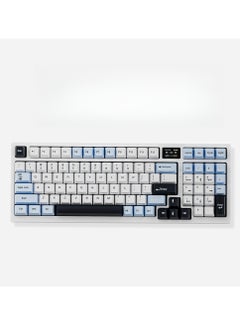 ZIDLI ZIDLI FK980 Custom Mechanical Keyboard with DIY Display Screen RGB Gasket Structure KTT Hyacinth Switches Wireless Triple Connectivity 98-Key Compact Layout PBT Keycaps 5 Color Variants  - Image 1