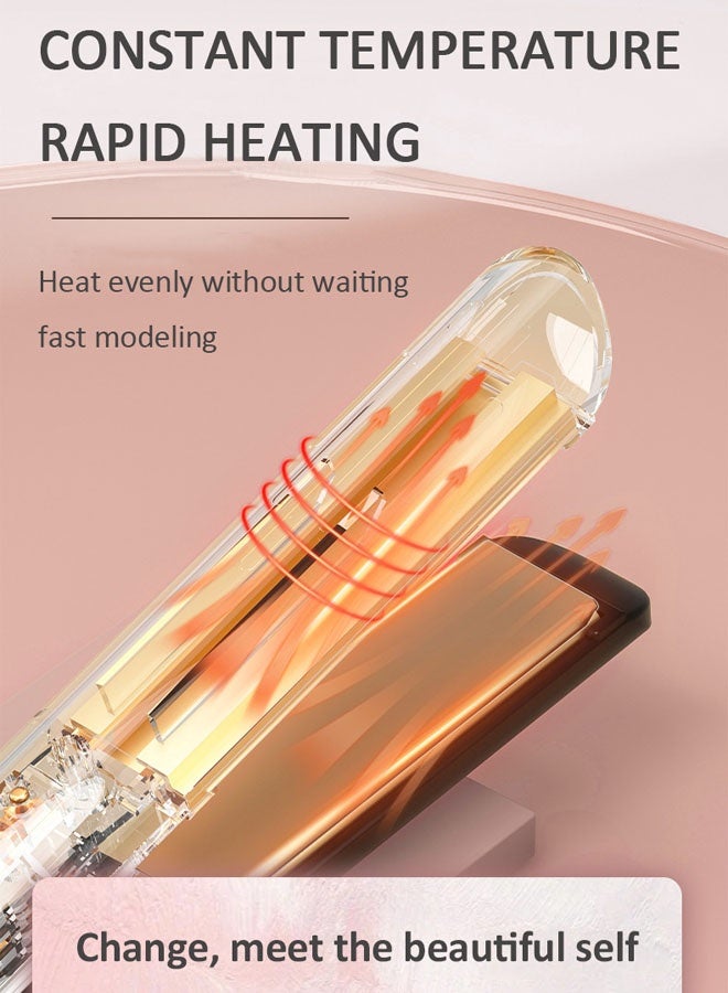 sokany Professional Ceramic Hair Straightener & Curler 2-in-1 with Ionic Technology, 230°C High Heat with 60 Min Auto-off Protection Green - Image 3