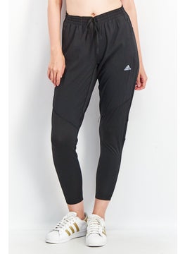 Adidas Women Sportswear Fit Fast Track Pants, Black  - Image 1