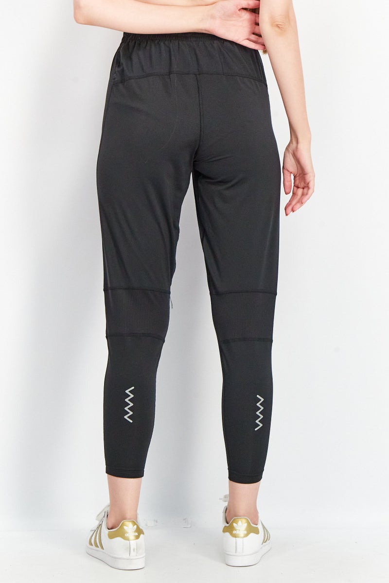 Adidas Women Sportswear Fit Fast Track Pants, Black - Image 4
