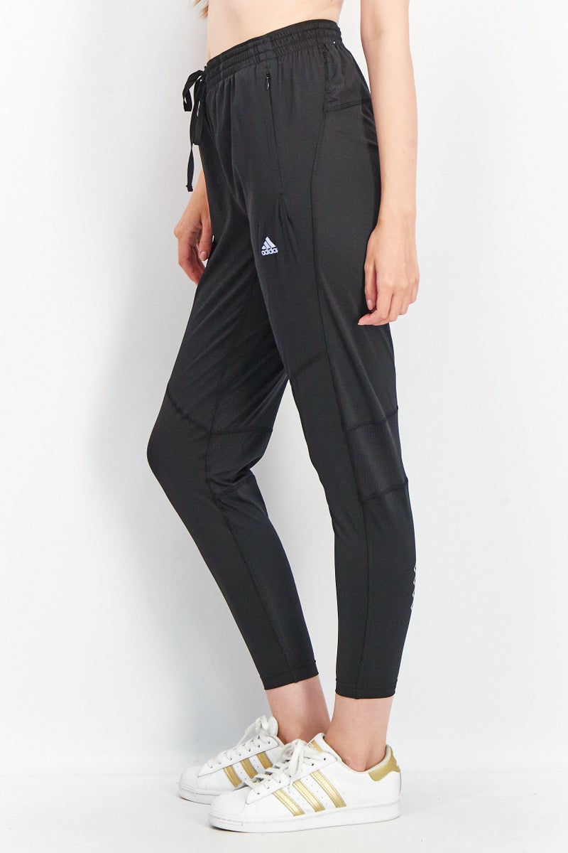 Adidas Women Sportswear Fit Fast Track Pants, Black - Image 2
