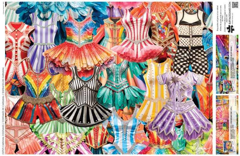 Buffalo Games - Aimee Stewart - Carnival Costumes - 1000 Piece Jigsaw Puzzle for Adults -Challenging Puzzle Perfect for Game Nights - Finished Size is 26.75 x 19.75 - Image 5