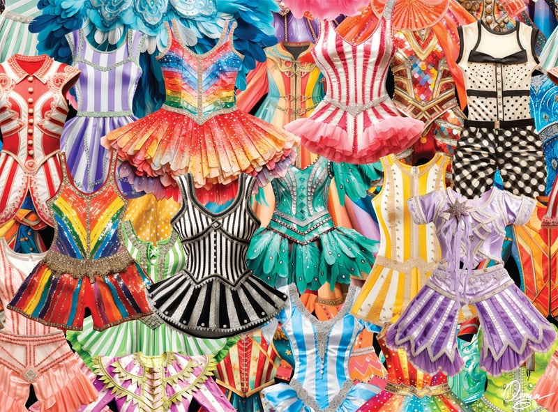Buffalo Games - Aimee Stewart - Carnival Costumes - 1000 Piece Jigsaw Puzzle for Adults -Challenging Puzzle Perfect for Game Nights - Finished Size is 26.75 x 19.75 - Image 1