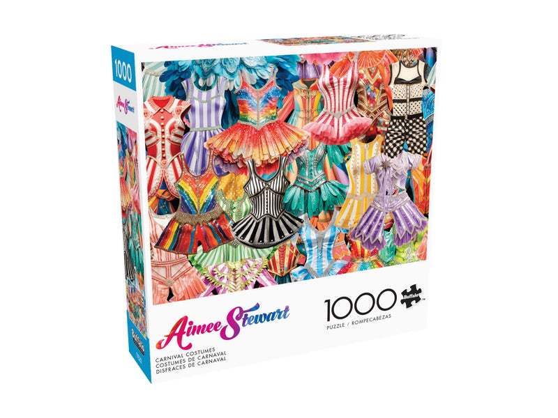 Buffalo Games - Aimee Stewart - Carnival Costumes - 1000 Piece Jigsaw Puzzle for Adults -Challenging Puzzle Perfect for Game Nights - Finished Size is 26.75 x 19.75 - Image 3
