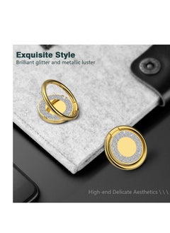 SYOSI Water droplets shape,Phone Ring Holder Stand Finger Grip Stand Holder Ring 360 Rotate and 180 Flip,Car Mount Phone Ring Grip for Smartphone Tablet PC case Phone Ring  - Image 5