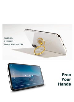 SYOSI Water droplets shape,Phone Ring Holder Stand Finger Grip Stand Holder Ring 360 Rotate and 180 Flip,Car Mount Phone Ring Grip for Smartphone Tablet PC case Phone Ring  - Image 2