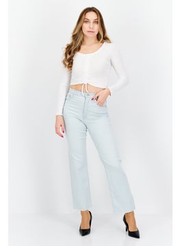 Women Regular Fit High Waist Wash Stretchable Denim, Light Blue - pzsku/ZACFDB38D3AFB85CF9A9FZ/45/_/1731420612/1b93db1e-6869-44f6-8a78-d8a7c3639315