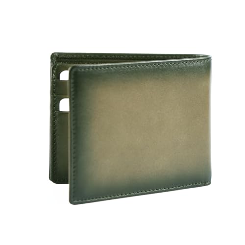 BROWN BEAR Manhattan Wallet for Man with Coin Pocket, ID and RFID Technology | Wallet for Men Leather Original (Olive Green) - Image 4