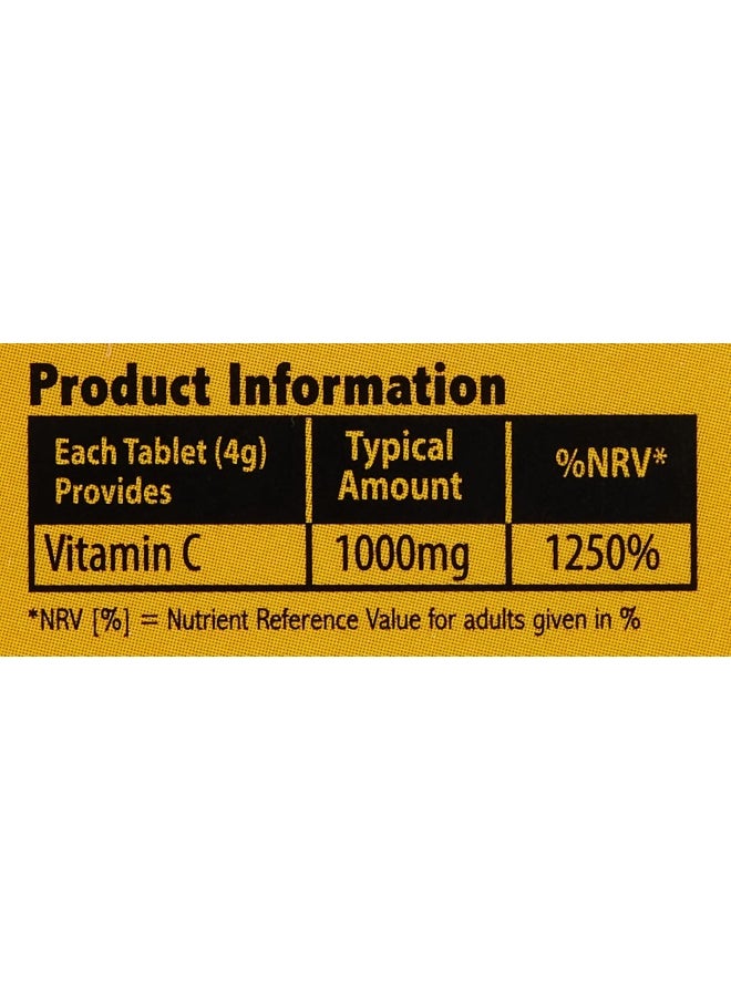 SUNSHINE NUTRITION Vit C 1000Mg Orange Effervescent 20 Tabs X2 Value Pack  - Image 3