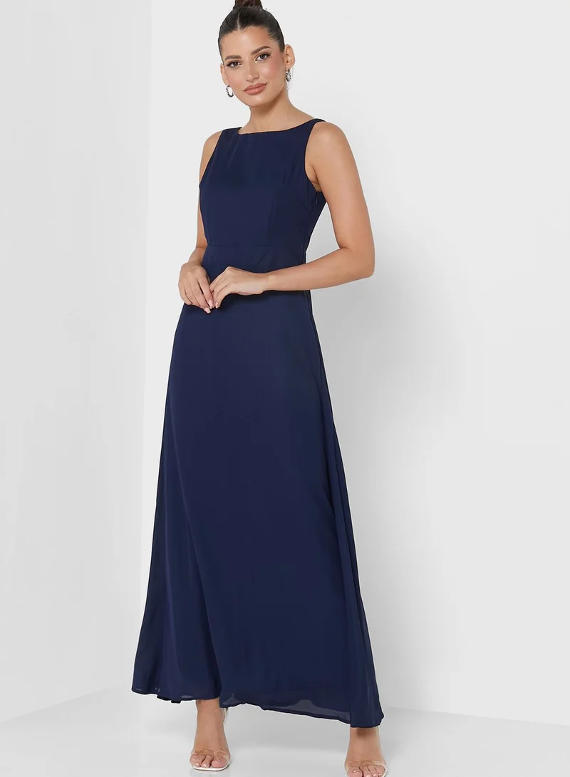 boohoo Knitted Square Neck Dress