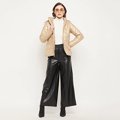 Duke Stardust Women Full Sleeve Jacket (SDZ1936_Rose Gold_M) - Image 4