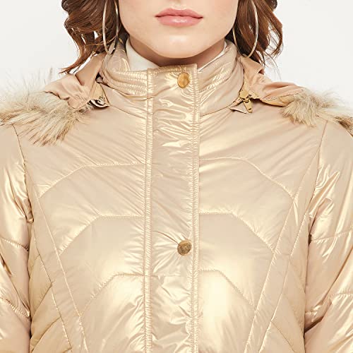 Duke Stardust Women Full Sleeve Jacket (SDZ1936_Rose Gold_M) - Image 5