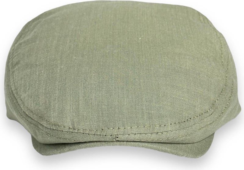 Takı Dükkanı Jewelry Store Summer Linen British London Duck Men's Cap Hat CP238  - Image 1