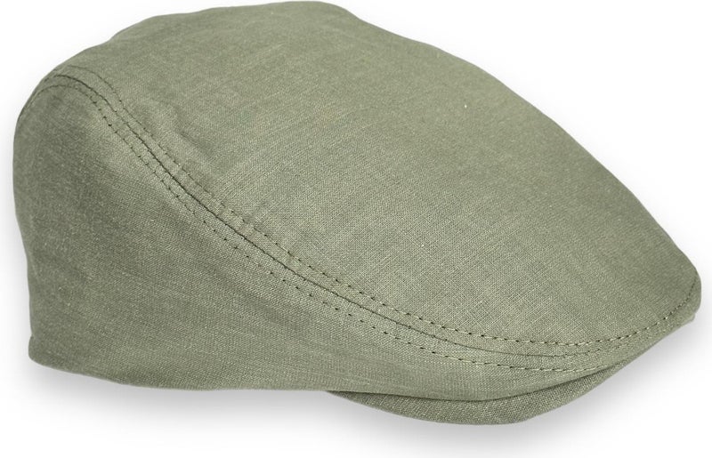 Takı Dükkanı Jewelry Store Summer Linen British London Duck Men's Cap Hat CP238  - Image 2