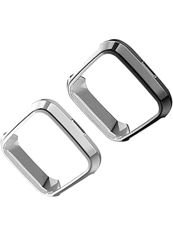 2Pcs TPU Full Cover Protective Case For Watch Shockproof Scratch Resistant - Image 1