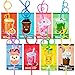 V-Opitos Valentines Day Cards for Kids School 32 Crazy Loop Reusable Drinking Straws with Colorful Cards Valentine Party Favors for Boys Girls Kids Exchange Cards for Classroom Ideal Valentine Gifts - Image 2