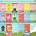 V-Opitos Valentines Day Cards for Kids School 32 Crazy Loop Reusable Drinking Straws with Colorful Cards Valentine Party Favors for Boys Girls Kids Exchange Cards for Classroom Ideal Valentine Gifts - Image 4