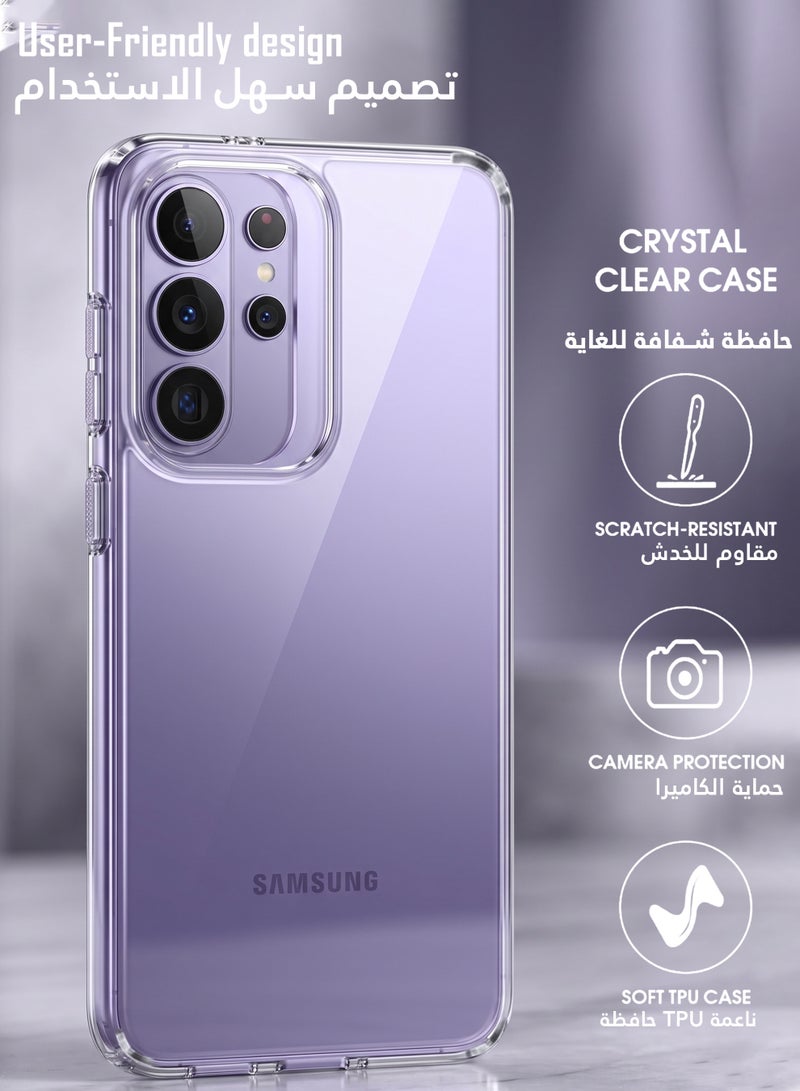Samsung Galaxy S26 Ultra Premium Case | Premium Silicone Case Cover Designed for Samsung Galaxy S26 Ultra |Samsung Galaxy S26 Ultra Case Camera and Drop Protection Thin Protective Back Cover Case for Samsung Galaxy S26 Ultra - Clear - Image 4