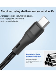 DOIT 3A Nylon Braided Charging/Data Cable [USB to Micro], Fast Data Transmission Sync & Charging Speed upto 480mbps, Universal Compatibility|Strong, Durable and Anti-Winding Cable [150 cm]  - Image 5