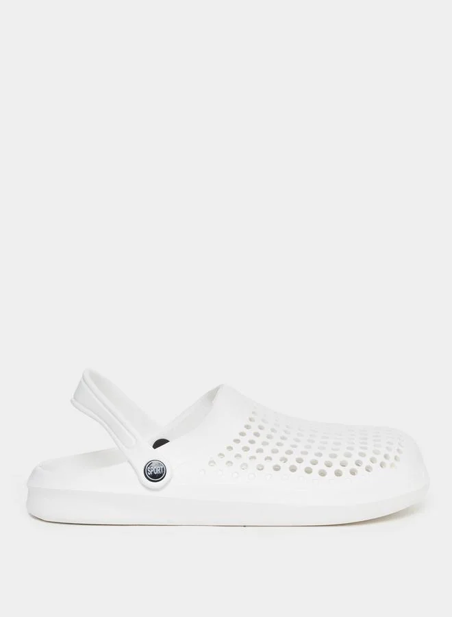 تايك تو Take Two Solid Slip On Heel Strap Clogs