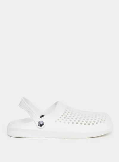 Take Two Solid Slip On Heel Strap Clogs