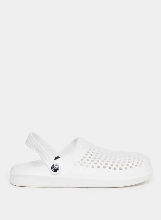 Take Two Styli Solid Slip On Heel Strap Clogs