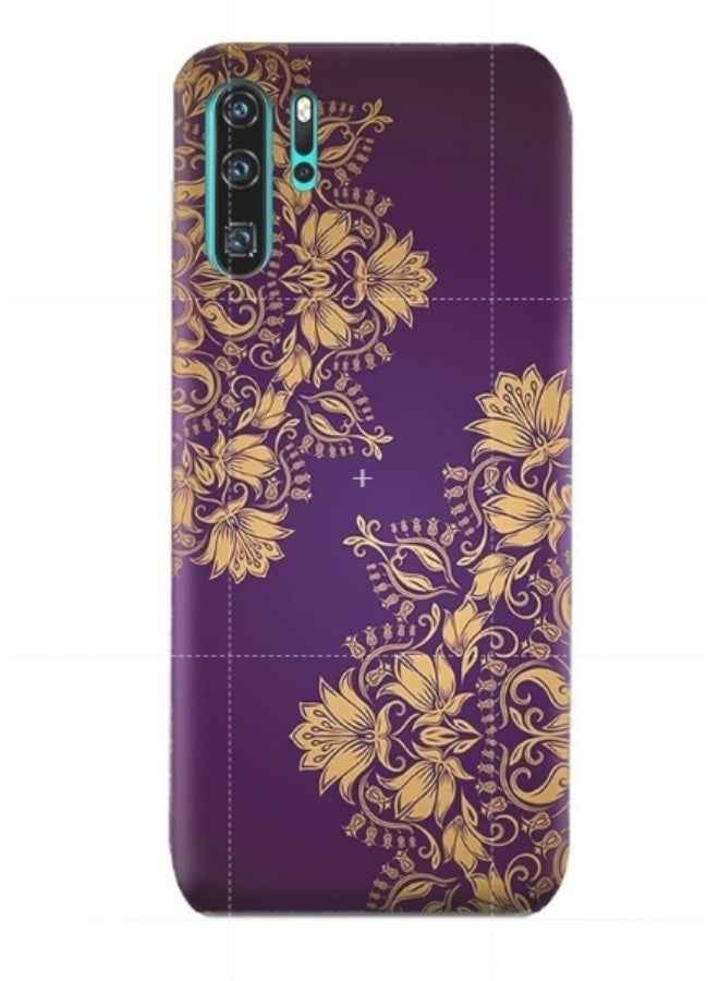 Protective Case Cover For Huawei P30 Pro Gold/Purple