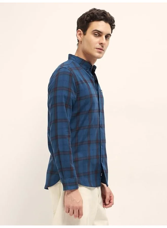 THE BEAR HOUSE Men’s Long Sleeve Shirt – Classic, Comfortable and Stylish Essential for Work, Travel or Casual Outings