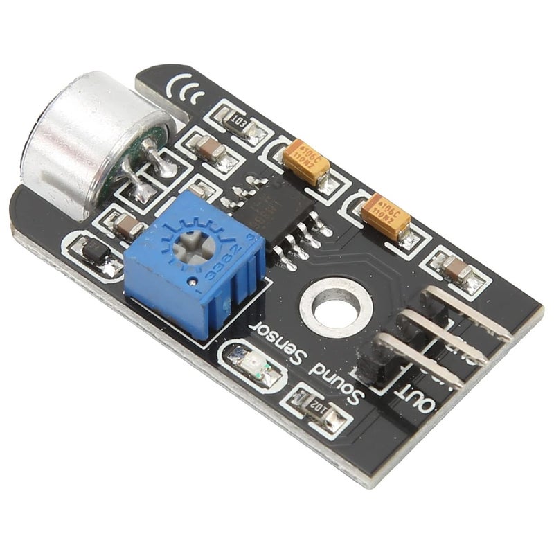 High Sensitivity Adjustable Gain Microphone Sound Sensor Module 5V Analog Output Voice Detection - Image 4