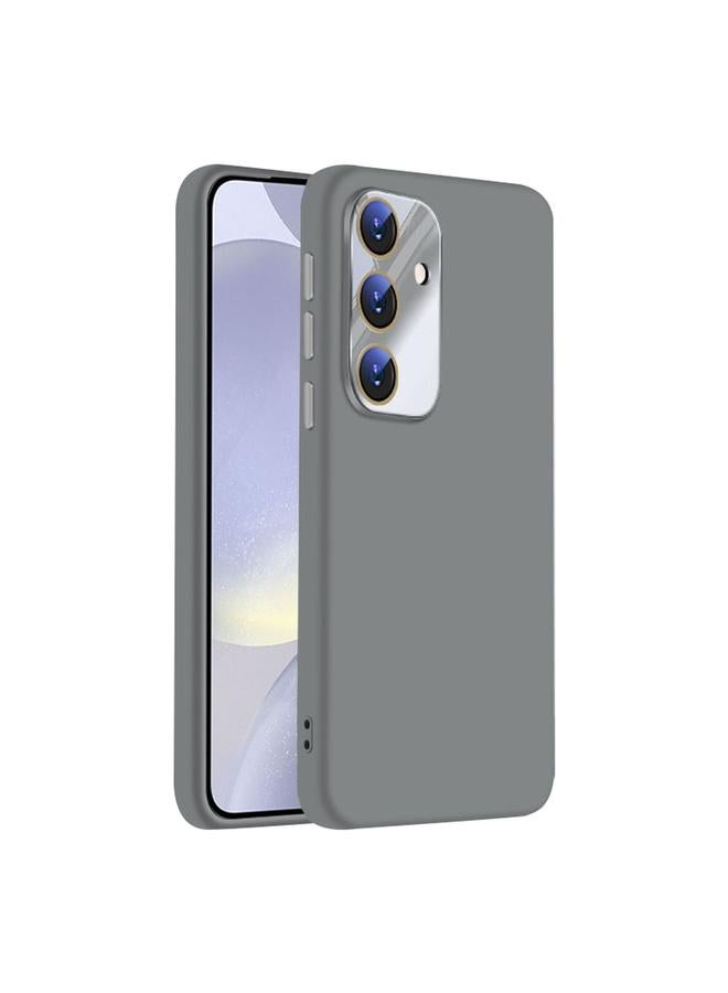 اس-توب جراب لهاتف Samsung Galaxy S24 5G غطاء عدسة نانو من السيليكون السائل - Image 1