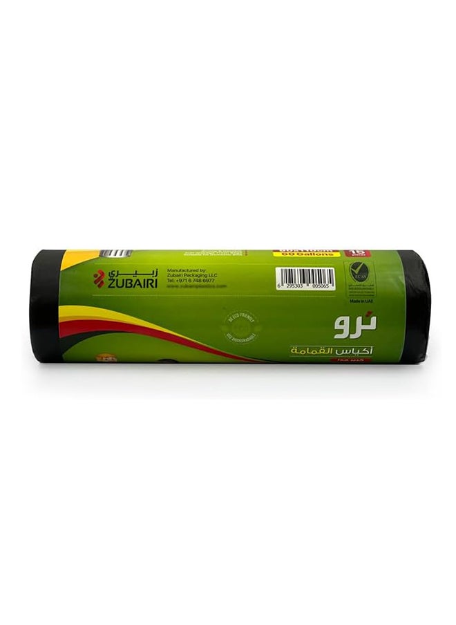 Tru Garbage Bags Compact Roll Black 90x110cm - Pack of 3  - Image 4