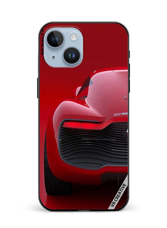 VR CREATIVE Protective Case Cover For Apple iPhone 15 Plus Car Design Multicolour - Image 1