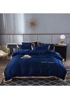 Sharpdo Four-piece Set Of Washed 2.2M bed Silk Ice Silk 220*240cm  - Image 1