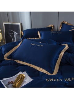 Sharpdo Four-piece Set Of Washed 2.2M bed Silk Ice Silk 220*240cm  - Image 3