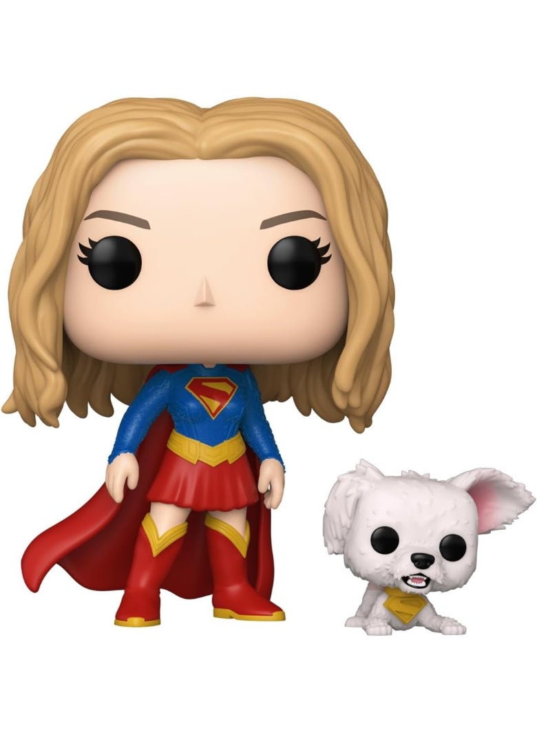 Funko Pop! & Buddy: Supergirl - Supergirl w/Krypto - Image 2